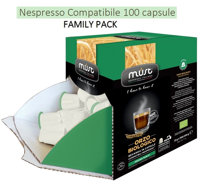 Orzo Must Espresso - Capsule Compatibili Nespresso® - Caffè