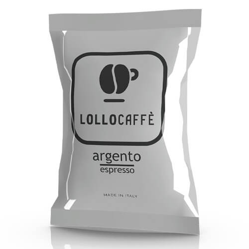 100 capsule caffè Lollo Caffè compatibili Bialetti 