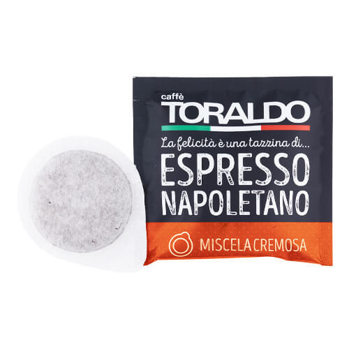 150 Cialde Caffè Toraldo Miscela Cremosa - Capsule & Coffee